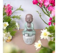 Statue bouddha porte encens dhyana
