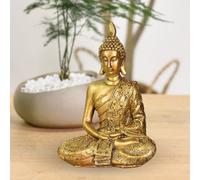 Statue bouddha sanci dorée