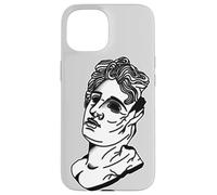 Statue brisée du Dieu Grec Apollon Tattoo Flash Coque pour iPhone 15