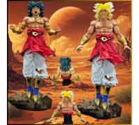 Statue Broly 58cm XXL - Buste Interchangeable - Dragon Ball Super Z-PVC Premium