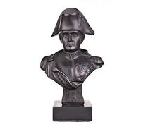 Statue Buste en Pierre de l'Empereur Napoléon Bonaparte Noir 13,5 cm