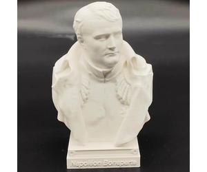 Statue César Alexandre Buste Impression 3D Napoléon Figure Gengis Khan Sculpture pour décoration de salon maison étagère Figurine de collection (Napoléon)