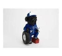 Statue : Chien mécano - Amadeus - Bleu - Résine BLEU G