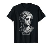 Statue Classique en Larmes Sombres Mélancolie du désespoir T-Shirt