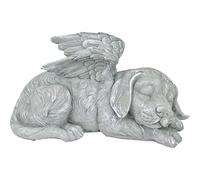 Statue commémorative pour animaux de compagnie Design Toscano, pierre tombale honorifique en polyrésine, pierre antique