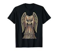 Statue d'ange de cimetière - Costume Gothique - Ailes d'halloween T-Shirt
