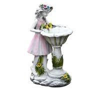 Statue D'ange Féerique En Résine, Luminaire Décoratif D'extérieur, Luminaire Décoratif De Paysage, Idéal Pour Un Jardin, Une Cour Ou Une Pelouse