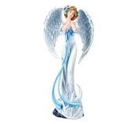 Statue d'ange gardienne de la nuit - Statue d'ange gardien - 40,5 cm de haut