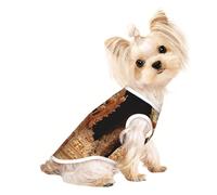 Statue d'Angkor Wat - Chemise douce et respirante pour chiens et chats - Convient pour les petits animaux de compagnie