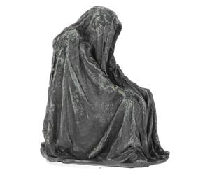 Statue D'aquarium en Résine, Figurine Mystérieuse pour Bassin, Décor | Aspect Réaliste, Scène Plantée, pour Poissons et Petits Animaux Aquatiques, Pièce Maîtresse au Style Spooky