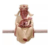 Statue de Bouddha de Chinois, Grande Statue de Bouddha, Ornements en céramique pour Le culte de la Maison, Le Salon, l'entrée, la Figurine Assise, décoration de Sculpture