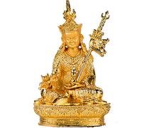 Statue de Bouddha pour Figurines de Maison, Sculpture née du, Ornements de Religion tibétaine, protè la Maison la décoration, doré