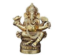 Statue de Bouddha, Statue de Bouddha de méditation, Sculpture d'éléphant en cuivre de 12cm, décoration de de Maison, Ornements artisanaux de décoration de Maison