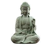 Statue de Bouddha, statue de Bouddha, mini bouddha, ornement en grès, méditation, accessoires de méditation pour jardin zen, style 2, décoration de jardin zen, décoration de bouddha, petit bouddha