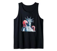 Statue de Boxe Cool Liberty pour Homme et Femme Débardeur