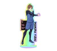 Statue De Bureau Créative en Acrylique avec Motif Laser Bleu Et Cadenas, Décoration De Grande Taille, Anime Yoichi Isagi 16CM/6.3INCH (10)