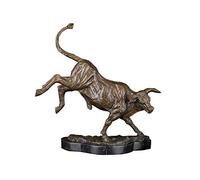 Statue de Buste d'appréciation pour décoration de la Maison, Sculptures abstraites en métal Bronze, Figurines d'animaux, Ornements