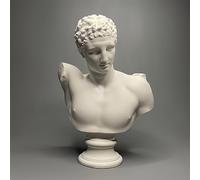 Statue de buste - Figurine grecque - Mythologie grecque - Sculpture de buste pour la maison et le bureau - Décoration de gypse - Décoration d'étagère - Dessin - Pratique - Cadeau artistique