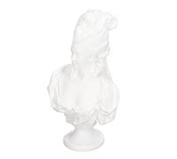 Statue de Buste Miniature de Maison de Poupée 1:12 : Sculpture de Buste Miniature en Résine Réaliste pour Une Décoration Exquise de Maison de Poupée - Idéal pour Un Mariage ou