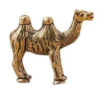 Statue De Chameau en Laiton, Figurine Animale en Laiton, Mini Figurine De Chameau, Statue Feng Shui De Chameau, Modèle De Chameau en Laiton, Décoration De Chameau Porte-Bonheur pour Maison, Le