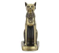 Statue de Chat égyptien, Statuette Chat Égyptien Bastet 15 cm, Figurine Bastet, Métal Antique De Chats égyptiens Modèle Figurine Ameublement Ornements, pour Décor De Bureau de Maison