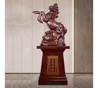 Statue De Cheval Chinois Feng Shui, Porte-bonheur De L'année Du Cheval, Ornement Sur Pied, Idéal For Les Grandes Ouvertures De Magasins, Décoration De Hall(Style D)