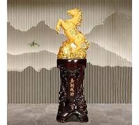 Statue De Cheval Du Zodiaque Chinois, Décoration De Sol Traditionnelle Chinoise Feng Shui, Idéale For Les Grandes Ouvertures De Magasins(Style B)