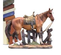 Statue de cheval, sculpture d'art moderne, décoration de cheval, figurine de collection, décoration de bureau, décoration de salon, art contemporain de cheval, accent élégant pour la maison,