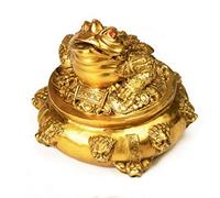 Statue de Crapaud en cuivre Pur doré, Sculpture de Crapaud, Moderne, décoration de Salon, Boutique, mobilier Feng Shui, Ornements, décoration, Corne d'abondance, Cadeaux
