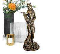 Statue de déesse Fortune | Figurine miniature de collection - Statue grecque - Sculpture d'intérieur polyvalente pour les amoureux, les amis