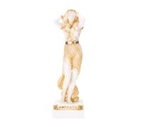 Statue de déesse grecque Aphrodite Vénus Naissance de Sexy Nude Albâtre Statue 15 cm