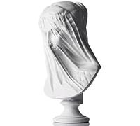 Statue de déesse grecque de 33 cm,Grand buste romain classique,Buste femme,Mythologie grecque,Sculpture de buste de dame voilée pour la décoration de la maison,utilisée pour la pratique du croquis,les