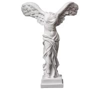 Statue de déesse grecque de la victoire - Sculpture décorative pour la maison - Élégant bureau et décoration d'appartement - Figurine artistique de la Victory Goddess pour étagère, bureau et
