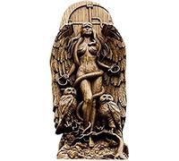 Statue de déesse Lilith - Statue décorative de déesse Gaia/Hecate/Lilith - Figurine en résine pour la Maison et Le Jardin - Décoration de Paysage - Sculptures de déesse (A)