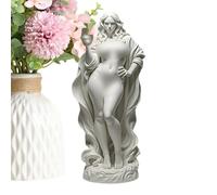 Statue de déesse - Sculpture Artistique Déesse en Résine - Sculpture Féminine Grecque | pour Déco Bureaux Chambres Salles de bain Salons Extérieur Intérieur Dessus de meuble Vitrines Méditation