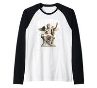 Statue de Dieu Grec Hermès Mythologie Grecque Streetwear Manche Raglan