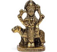 Statue de dieu hindou Lord Shani Samedi -- 108 g ; 6x4.5 cm