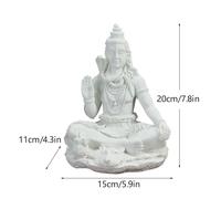 Statue de Dieu Indien Ganesha Shiva en Résine,Sculpture Sai Baba de Shirdi,Seigneur Hanuman,Bouddha Hindou,Fengshui Religieux,Décoration de Maison - Type shiva L
