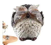 Statue de en résine, décor de sculpté - Figurine de de bureau de statue rétro,Accessoires d'animaux de jardin féerique pour table basse, chambre à coucher, voir, entendre, ne pas par