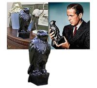 Statue de faucon maltais avec compartiment secret, réplique de statue de faucon maltais 1941 en résine peinte à la main, décoration de maison, bureau, jardin, salle familiale, ornements abstraits, cad