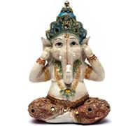 Statue de Ganesh Écouter-- 15x10x21 cm