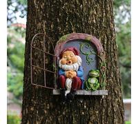 Statue De Gnome De Jardin En Résine, Décoration Créative, Accessoire De Décoration Féerique Pour Bureau