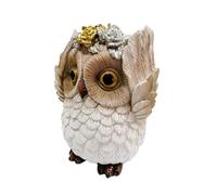 Statue de Hibou, Figurines de Hibou de Jardin en résine, Sculpture de Hibou Mignon, Ornement de Hibou, décoration Animale Moderne, Artisanat d'oiseaux Mignons, Cadeau de Pendaison(A)