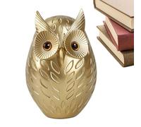 Statue de hibou, statuette hibou, figurine de statue de hibou en résine, décoration de la maison, sculptures d'animaux de hibou pour amoureux des oiseaux, décoration de la maison hibou anim
