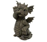Statue de jardin Dragon de jardin - Dragon de jardin Langnez, petit - Figurine fantaisie, décoration de jardin