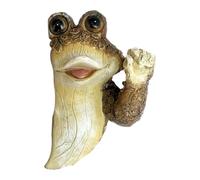 Statue de jardin Grenouilles, Statues de grenouilles pour jardin - Art de la Cour de la Statue de la grenouille | Décorations extérieures, figurines à collectionner de grenouille qui regarde