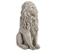 Statue de jardin LEONE Lion Gris clair