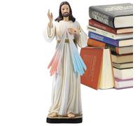 Statue De Jésus-Christ | Statues De Saints, Statue Religieuse | Christian Garden Décor, Holy Christus Sculpture Avec Levage De La Main, Prier Pour La Paix