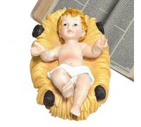 Statue de Jésus | Figurine de Jésus en résine - Décoration de Noël, petit objet de collection pour bureau, table basse, rebord de fenêtre