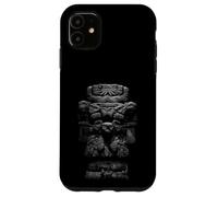 Statue de la déesse aztèque Coatlicue - Art mythologique du Mexique Antique Coque pour iPhone 11